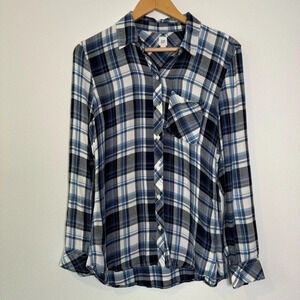 Gap Button Up Plaid